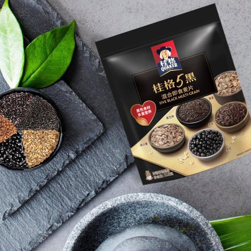 Quaker Five Blacks Mixed Instant Cereals 518g