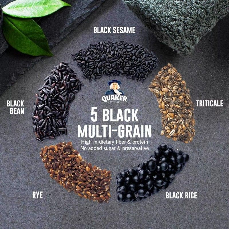 Quaker Five Blacks Mixed Instant Cereals 518g