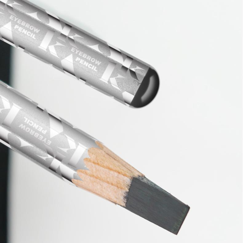 AKK Natural Hard-Core Eyebrow Pencil #03 Gray Brown