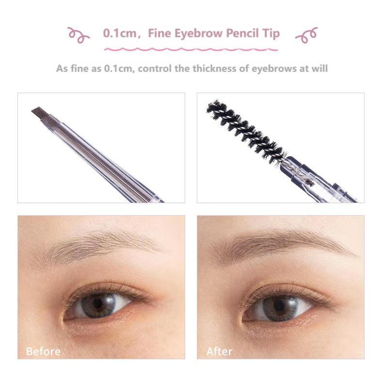 Flortte Mood Institute Eyebrow Pencil #M2 Ash Brown
