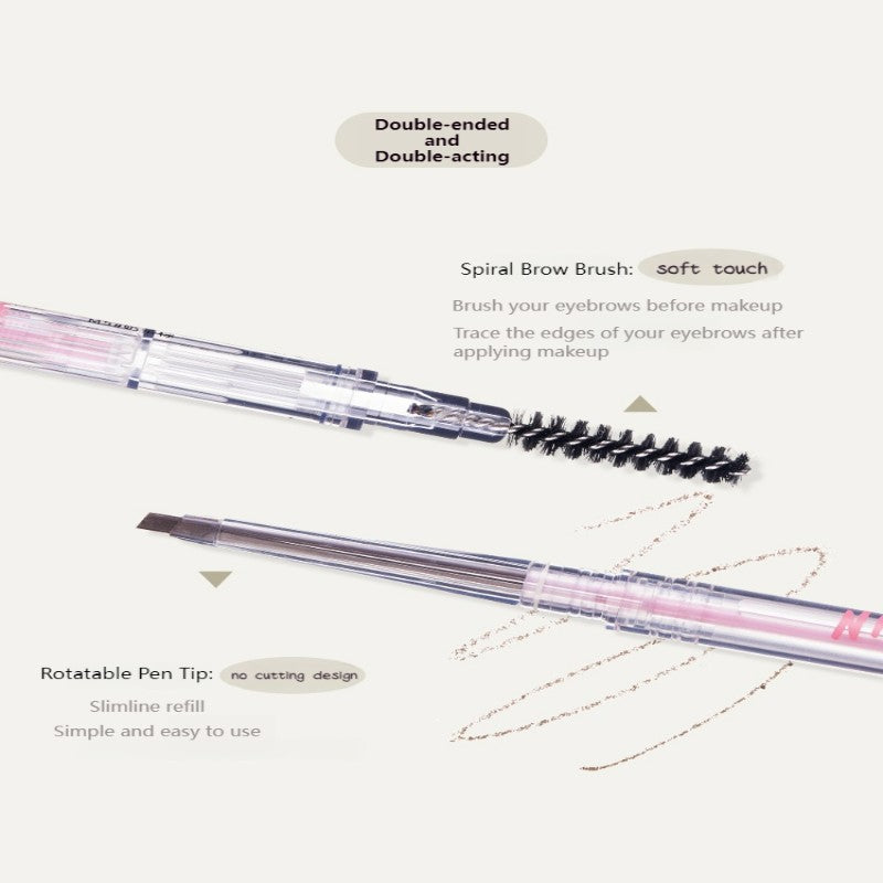 Flortte Mood Institute Eyebrow Pencil #M2 Ash Brown