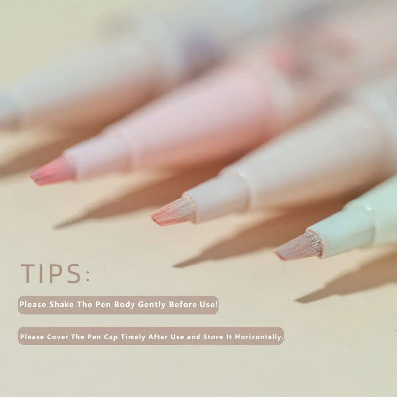 Flortte Chu Chu Mark Eye Bags Silkworm Pen #03 Pudding