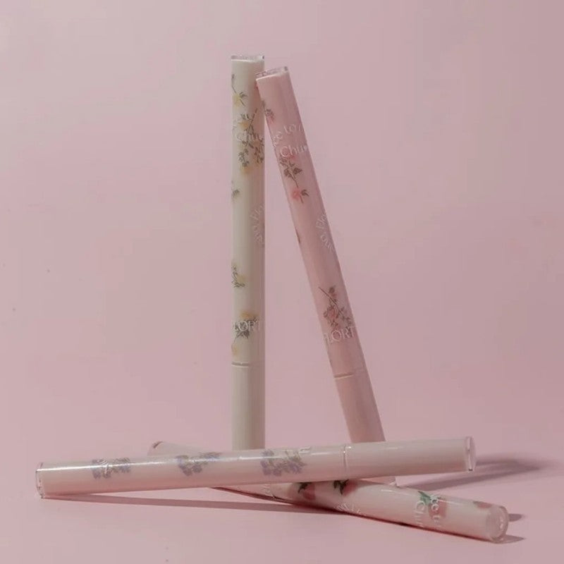 Flortte Chu Chu Mark Eye Bags Silkworm Pen #01 Pink