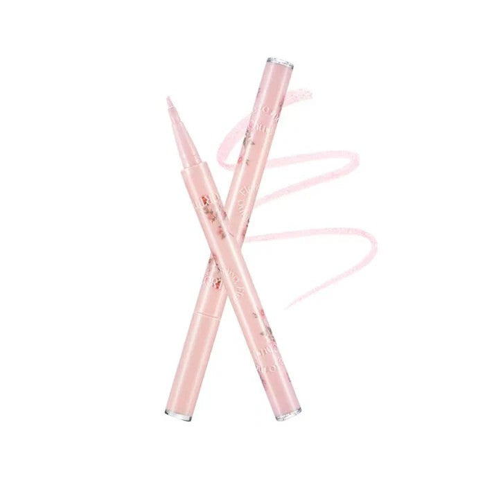 Flortte Chu Chu Mark Eye Bags Silkworm Pen #01 Pink