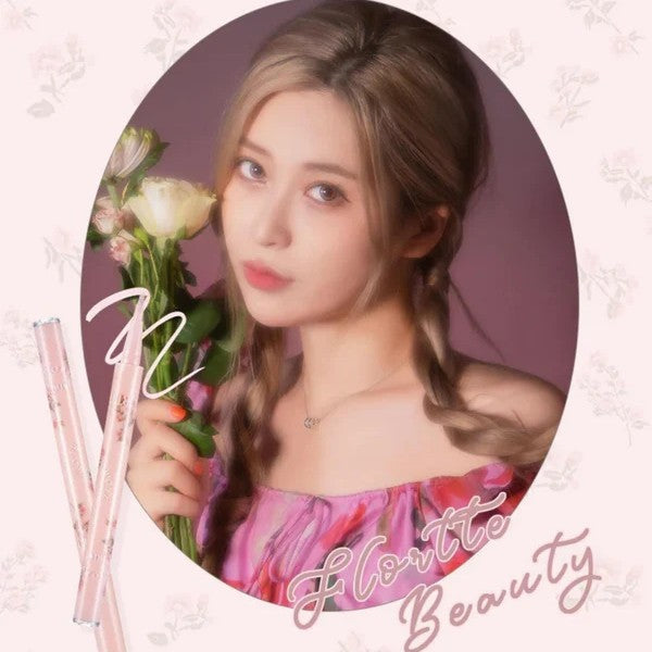 Flortte Chu Chu Mark Eye Bags Silkworm Pen #01 Pink