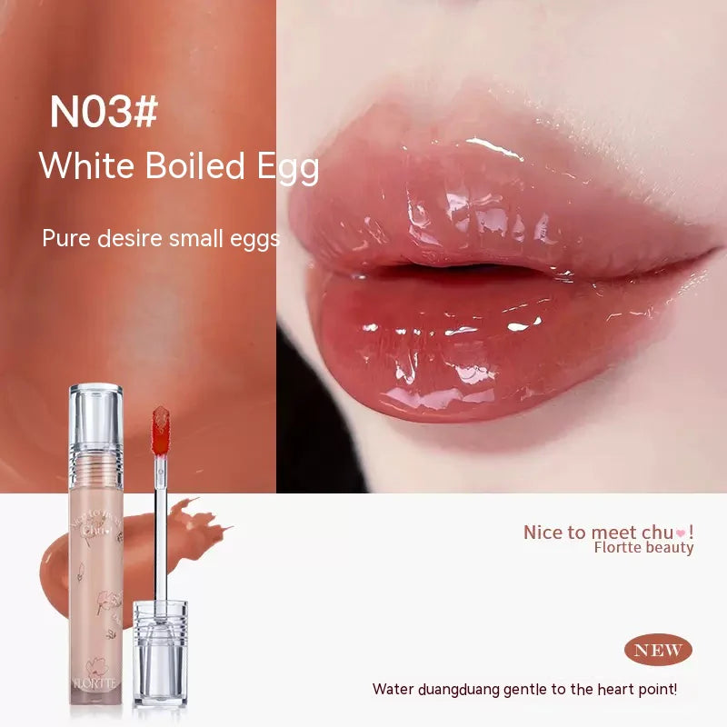 Flortte Nice To Meet Chu Lip Lasting Tint #N03 White Boiled Egg