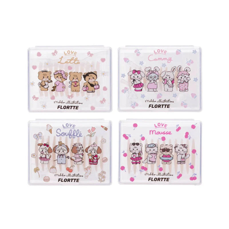 Flortte Mikko Eyelid Tape #L Crescent-Shaped 120pcs