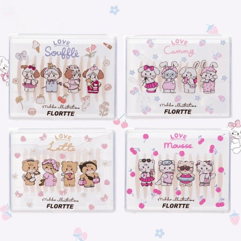 Flortte Mikko Eyelid Tape #M Little Crescent-Shaped 120pcs