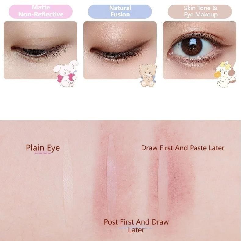 Flortte Mikko Eyelid Tape #L Crescent-Shaped 120pcs