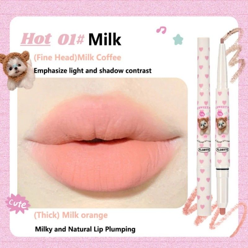 Flortte Mikko Eyelid Tape #L Crescent-Shaped 120pcs