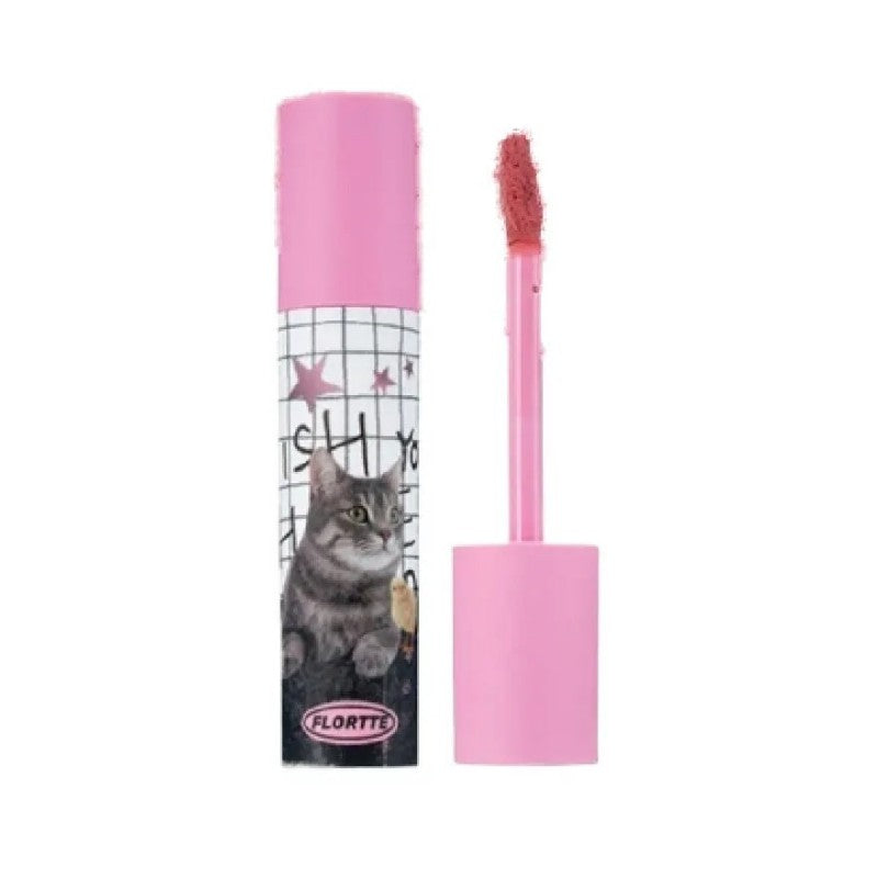Flortte I Am Super Beauty Lip Cream #N02 Creamy Grey Pink