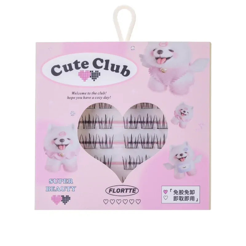 Flortte I Am Super Beauty Glue-Free False Lashes #N03 Natural ldol