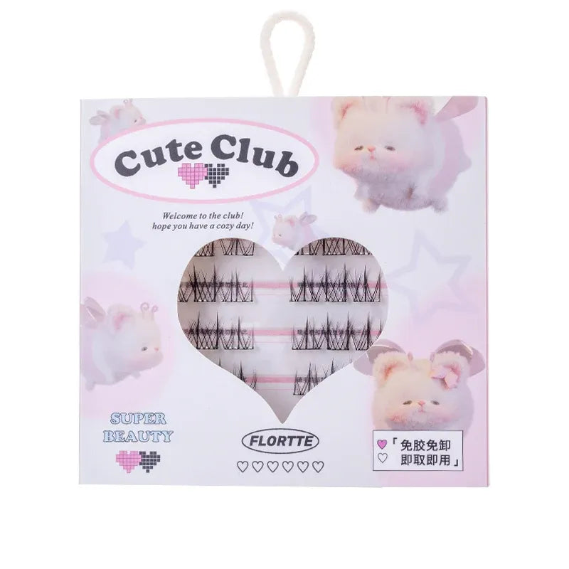 Flortte I Am Super Beauty Glue-Free False Lashes #N06 Lazily