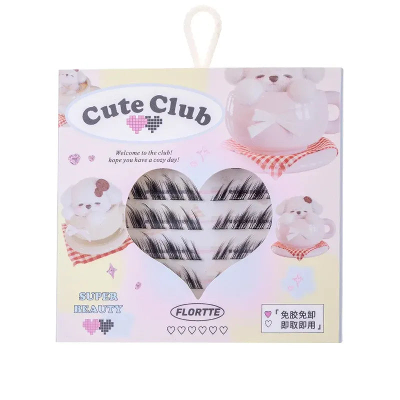 Flortte I Am Super Beauty Glue-Free False Lashes #NO7 Natural Black