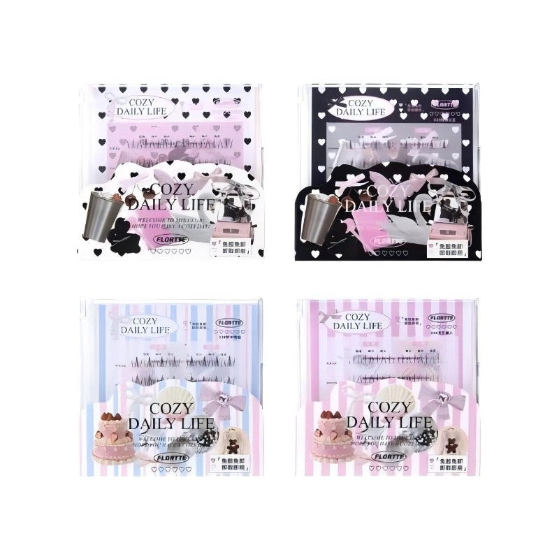 Flortte Cozy Daily Life Glue-Free False Eyelashes #03 Dreamy Cat
