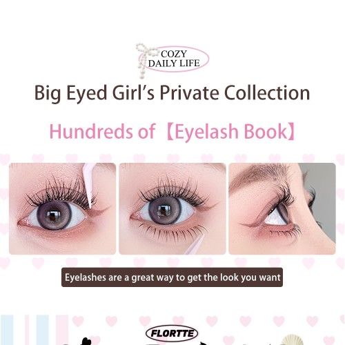 Flortte Cozy Daily Life Glue-Free False Eyelashes #03 Dreamy Cat