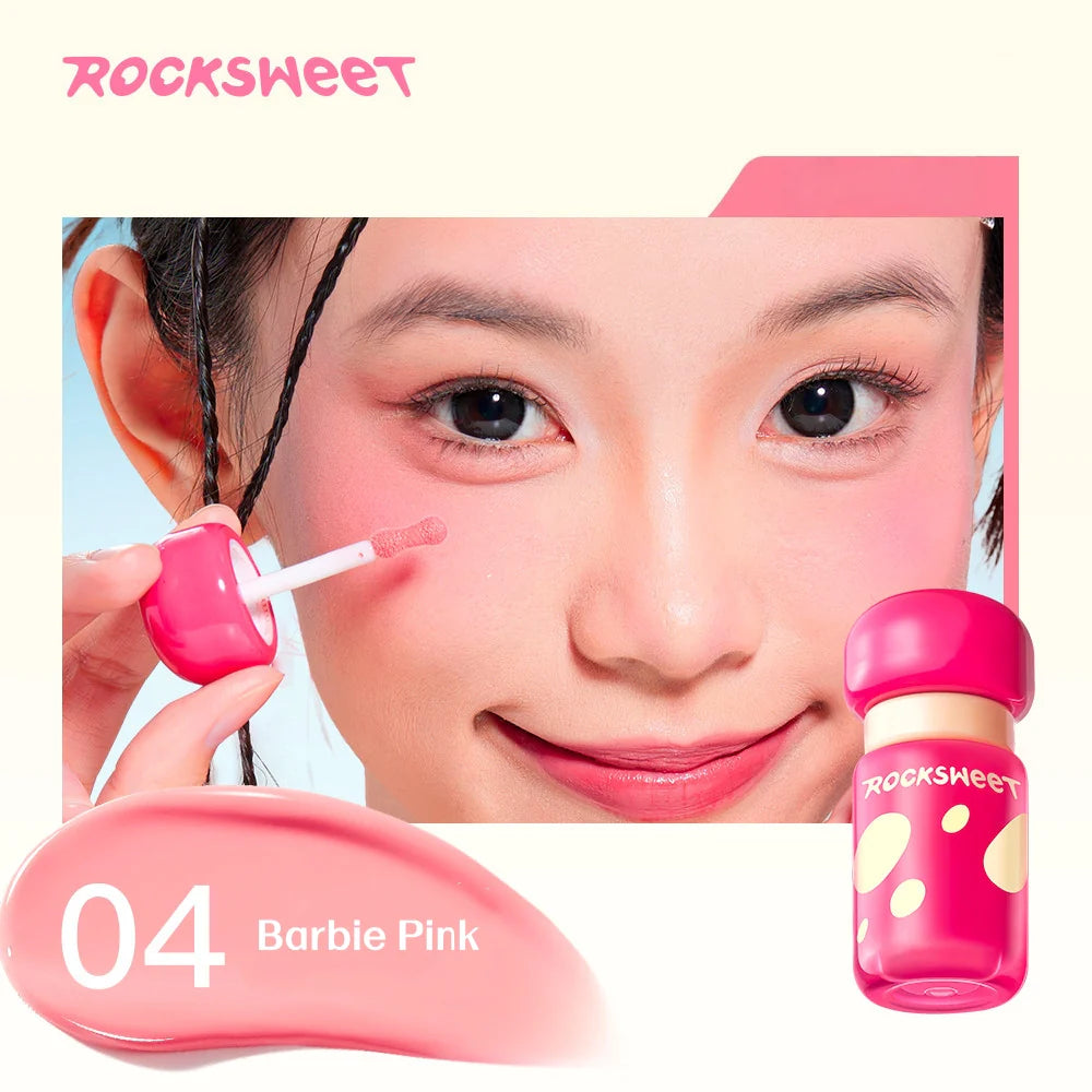 Rock Sweet摇滚甜心果谱蜜光腮红液#04芭乐冰沙