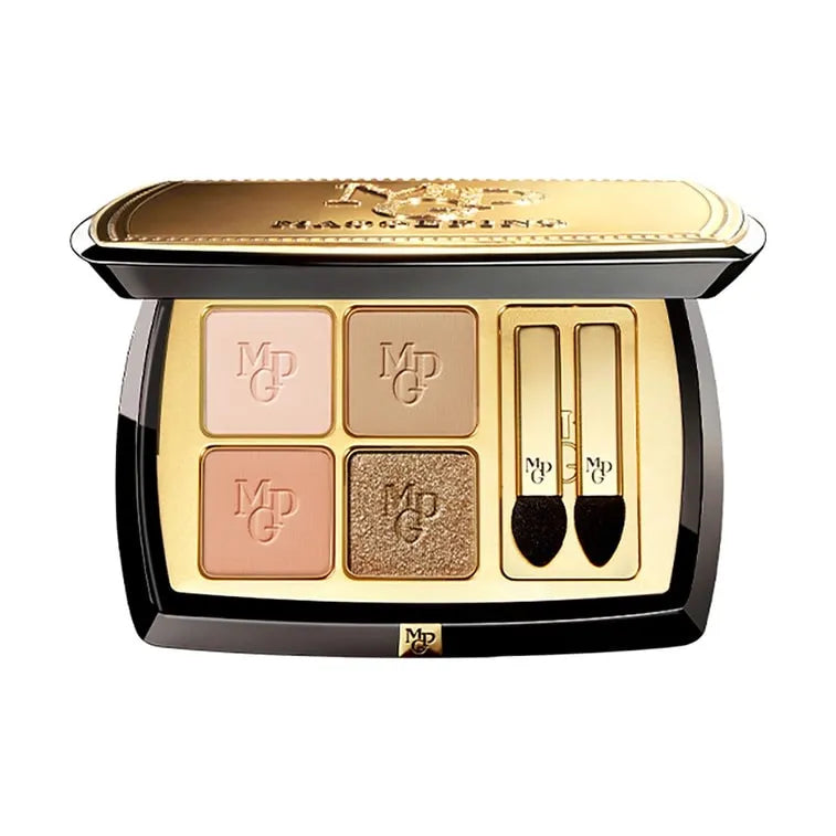 MaoGeping 4-Color Eyeshadow Palette White Tea Champagne