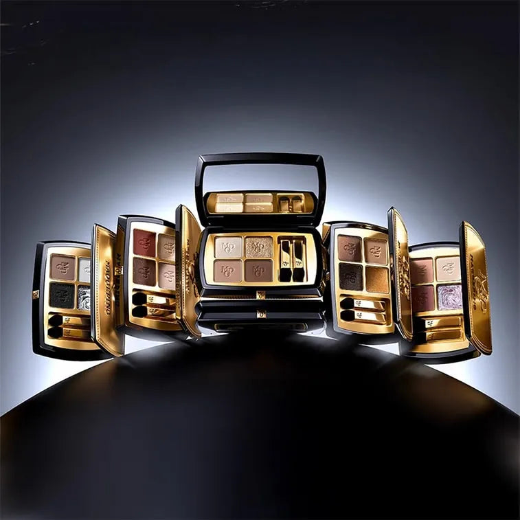 MaoGeping 4-Color Eyeshadow Palette White Tea Champagne