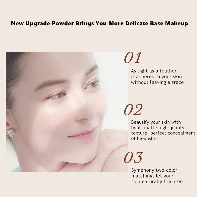 MaoGeping Two-color Setting Loose Powder #801 Warm Pearlescent 6.5g