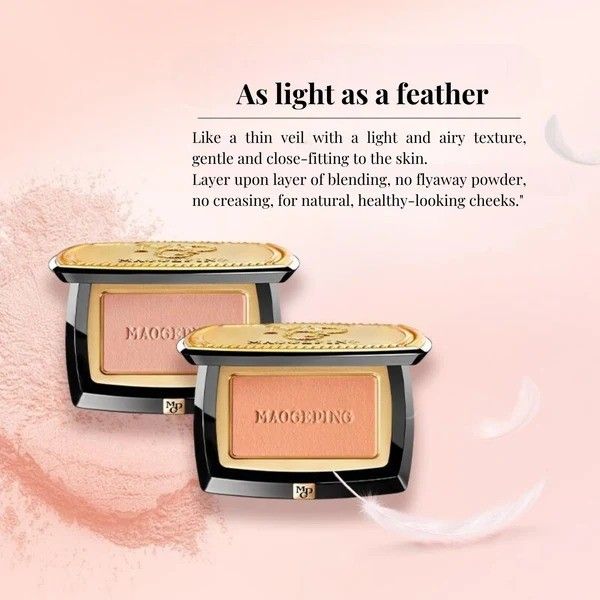 MaoGeping Gauzy Magic Blush #814 Nude Rose Bean Paste