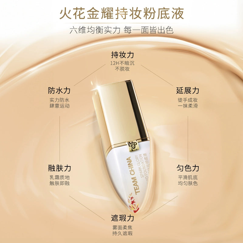 MaoGeping Spark Glory Durable Liquid Foundation #702 30ml