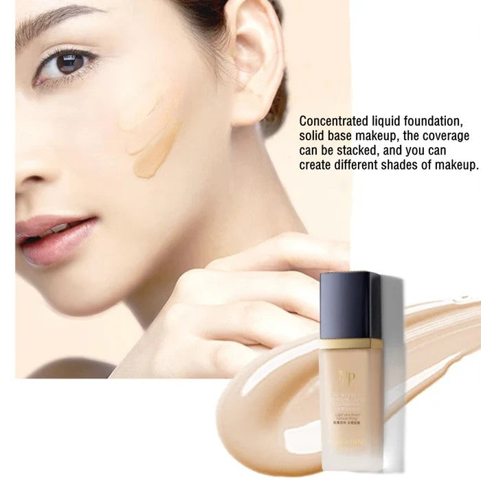 MaoGeping Luminous Moisture Light Natural Fitting Liquid Foundation #M801 Fair