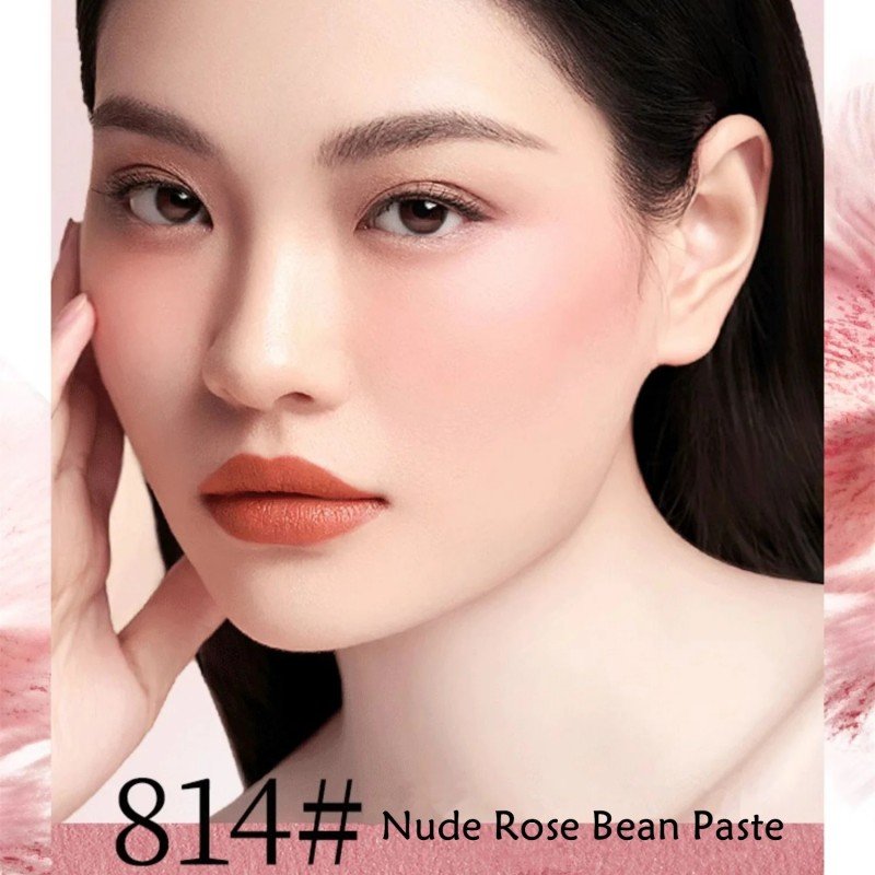 MaoGeping Gauzy Magic Blush #814 Nude Rose Bean Paste