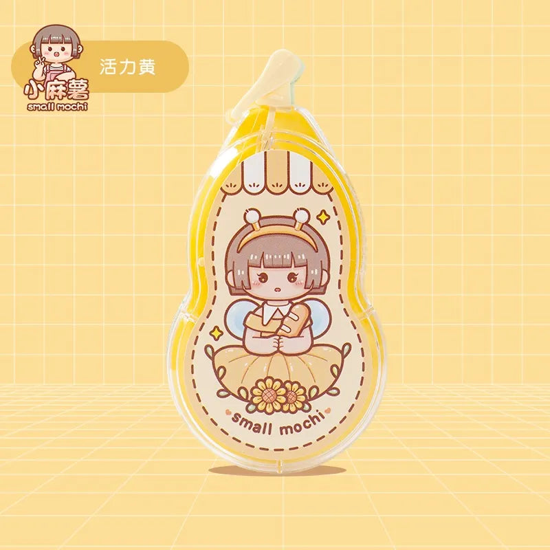 Duga Small Mochi Correction Tape Vitality Yellow