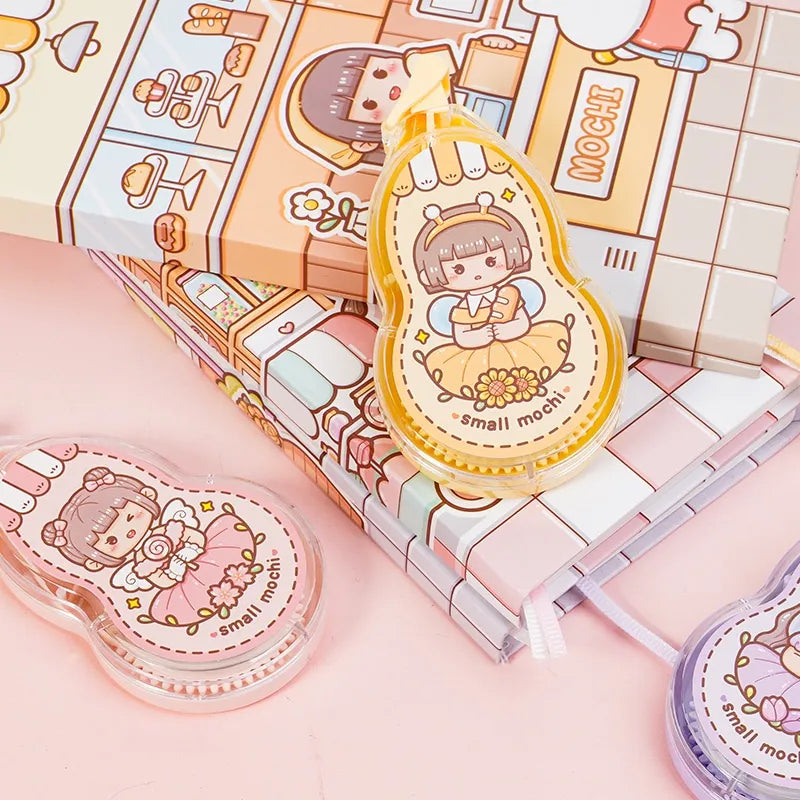 Duga Small Mochi Correction Tape Vitality Yellow