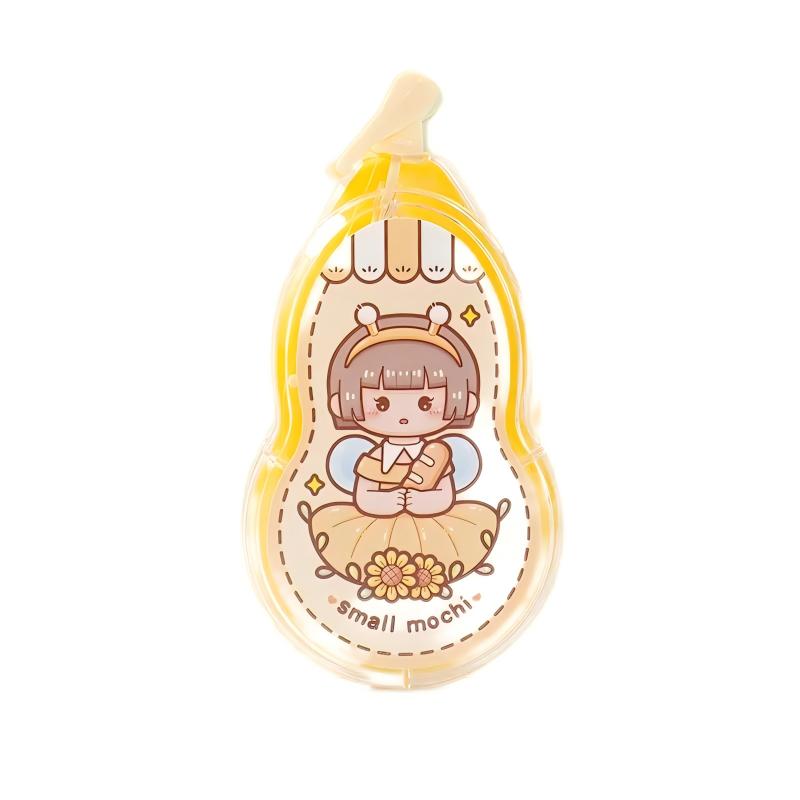 Duga Small Mochi Correction Tape Vitality Yellow