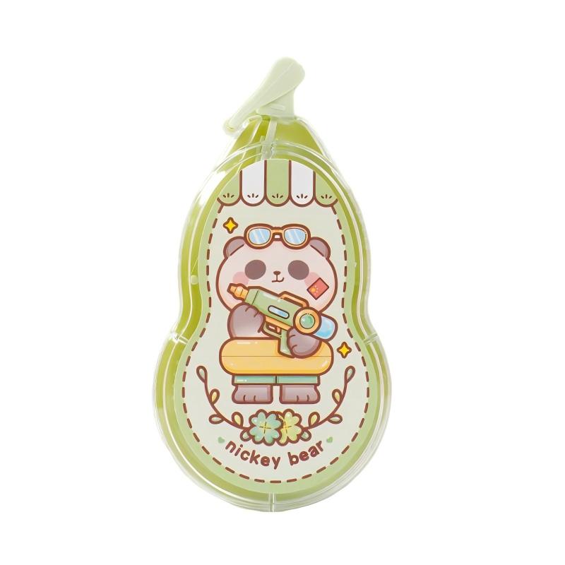 Duga Small Mochi Milk Bear Correction Tape Green