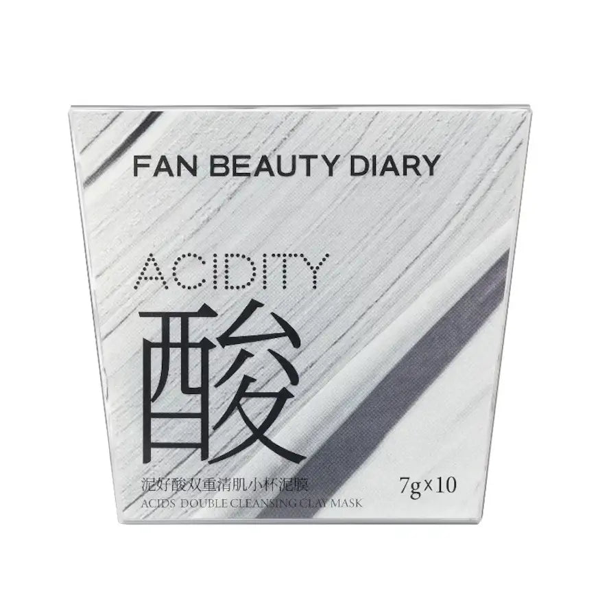 Fan Beauty Diary Acids Double Cleansing Clay Mask 7g*10