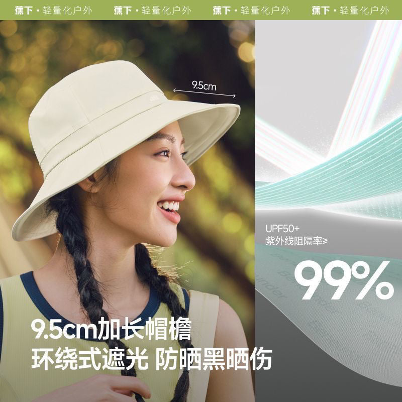 Beneunder Breathable Fisherman UV Protection Sun Hat AS713 White