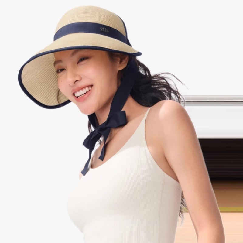 Beneunder Foldable Straw UV Protection Sun Hat GP745 Cloudy Gold