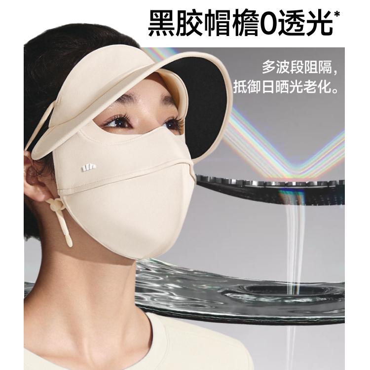 Beneunder Full Face Sunscreen Mask Grayish Pink