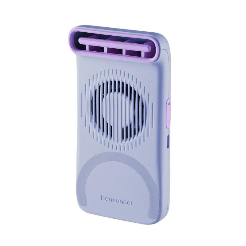 Beneunder BreezeCard Magnetic Handheld Card Fan EE534 Purple