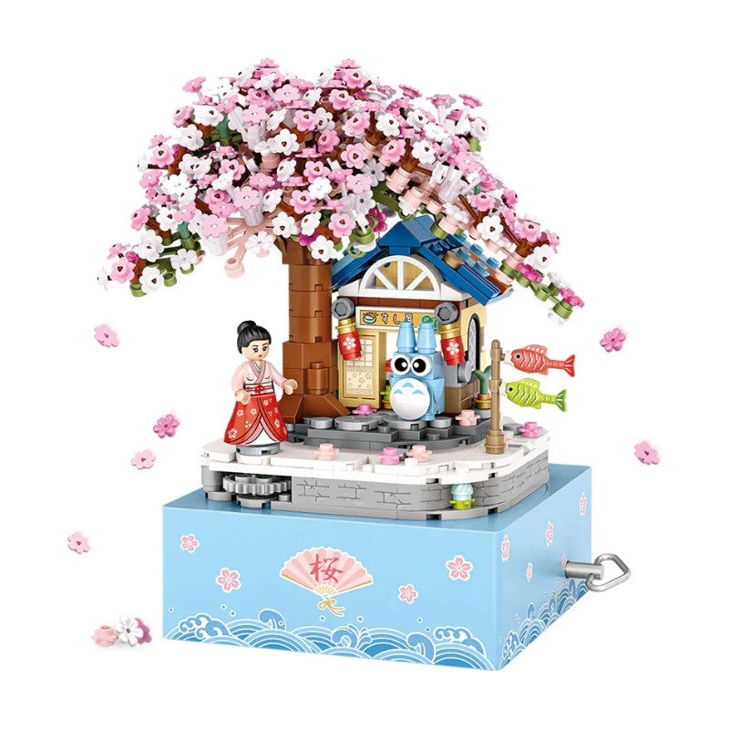 LOZ Mini Blocks Cherry Blossom Music Box NO.1221