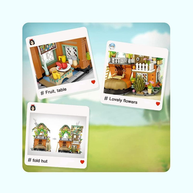 Loz Mini Block Building Bricks Set Fairy Tale House NO.1226