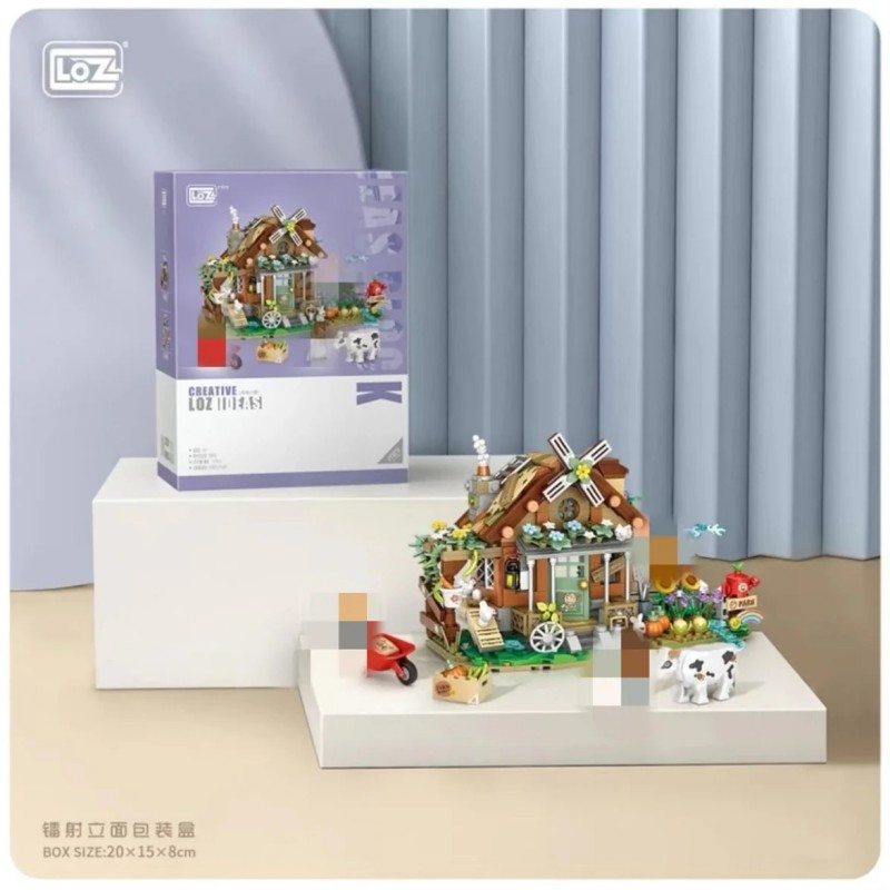 Loz Mini Blocks Farm Cottage NO.1281