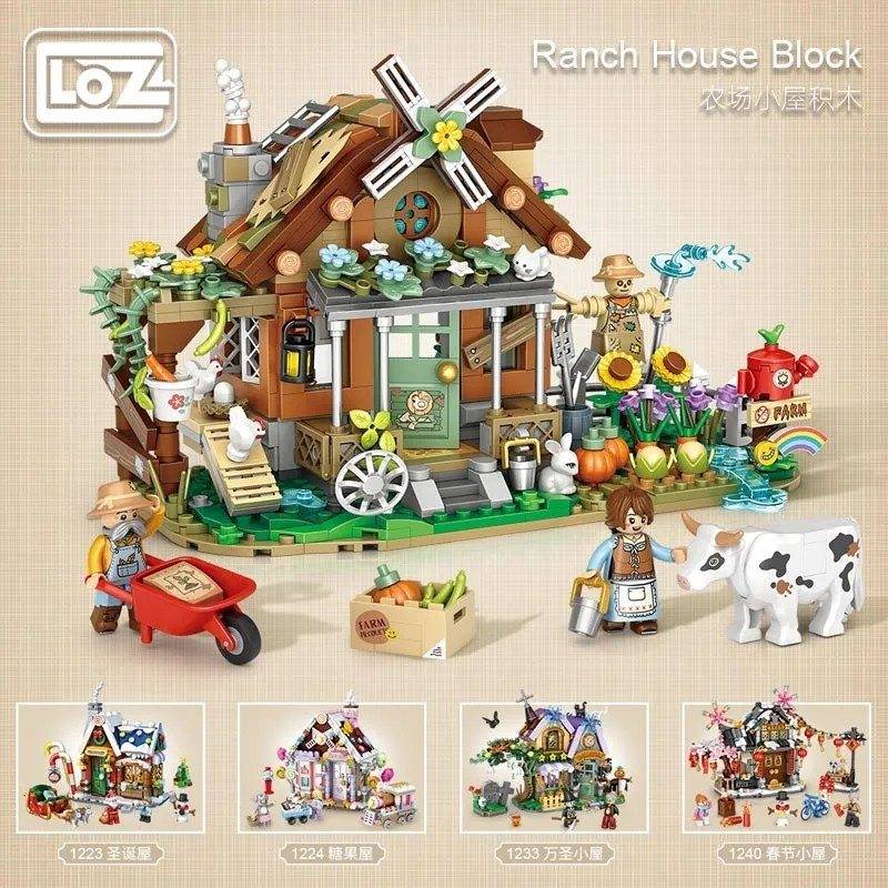 Loz Mini Blocks Farm Cottage NO.1281