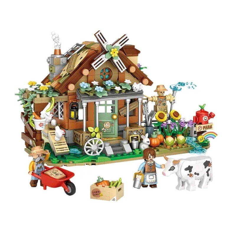 Loz Mini Blocks Farm Cottage NO.1281