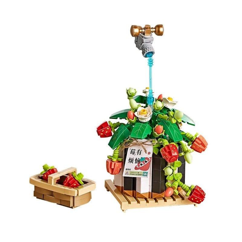 Loz Mini Blocks Strawberry Bonsai Plant NO.1284