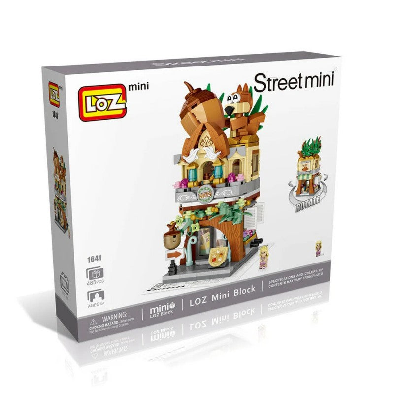 Loz Mini Block Nut Shop Building NO.1641