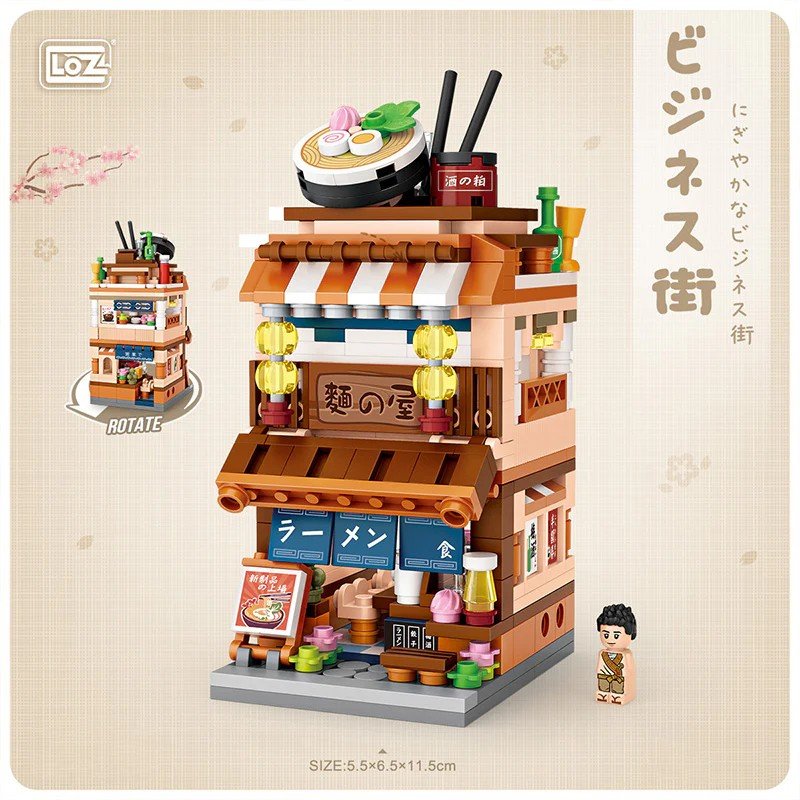 Loz Mini Block Ramen Noodle Shop NO.1654