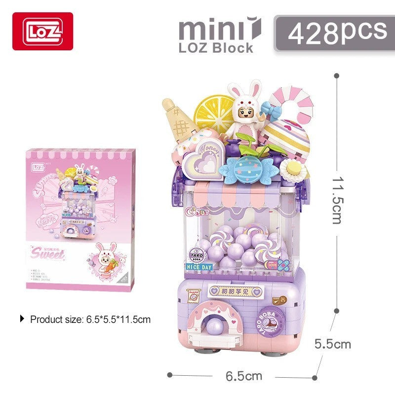 Loz Mini Blocks Sweet Capsule Machine Purple NO.1679