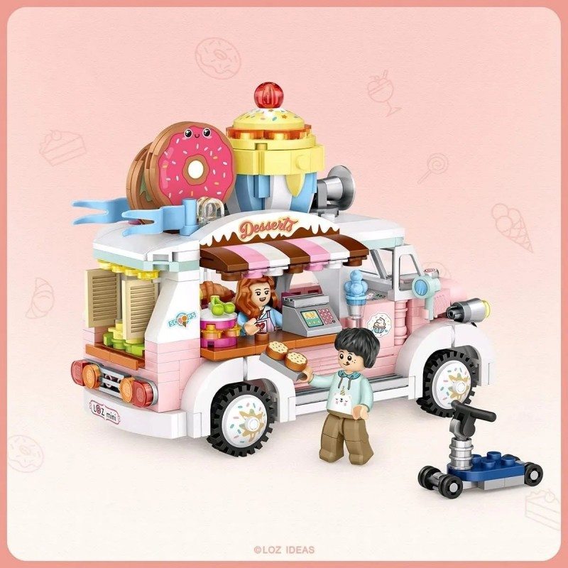 Loz Building Blocks Dessert Truck NO.1738