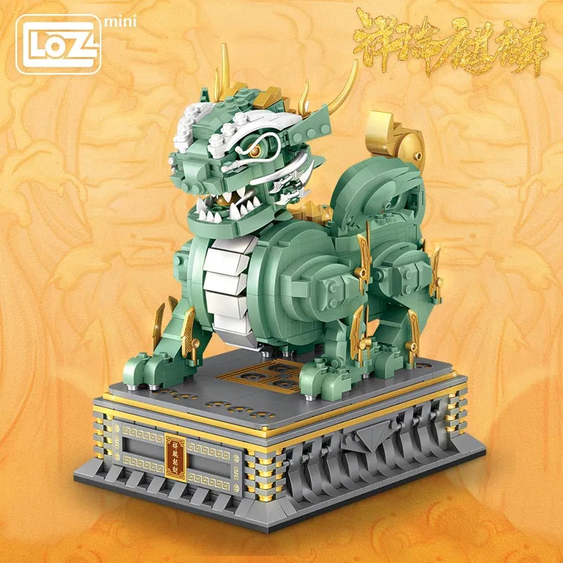 LOZ Mini Block Chinese Beast Kylin NO.1921
