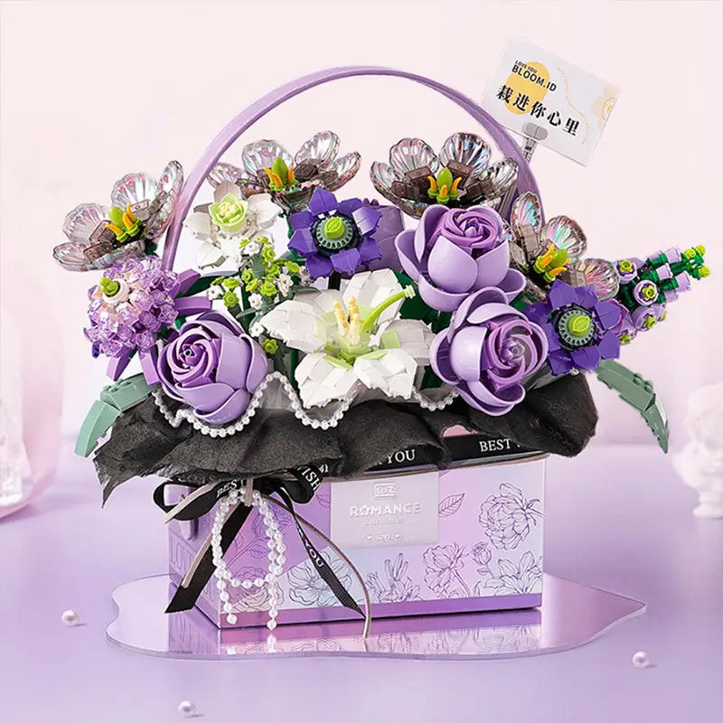 Loz Mini Blocks Flower Rose Romance NO.1952