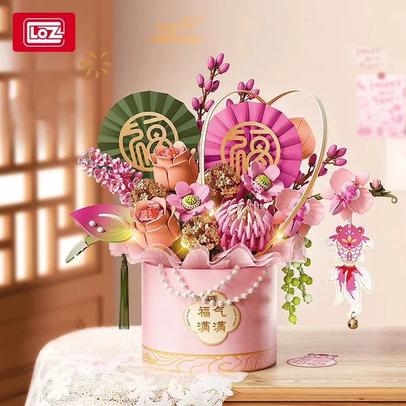 Loz Mini Blocks Lucky Pink Carp NO.1964